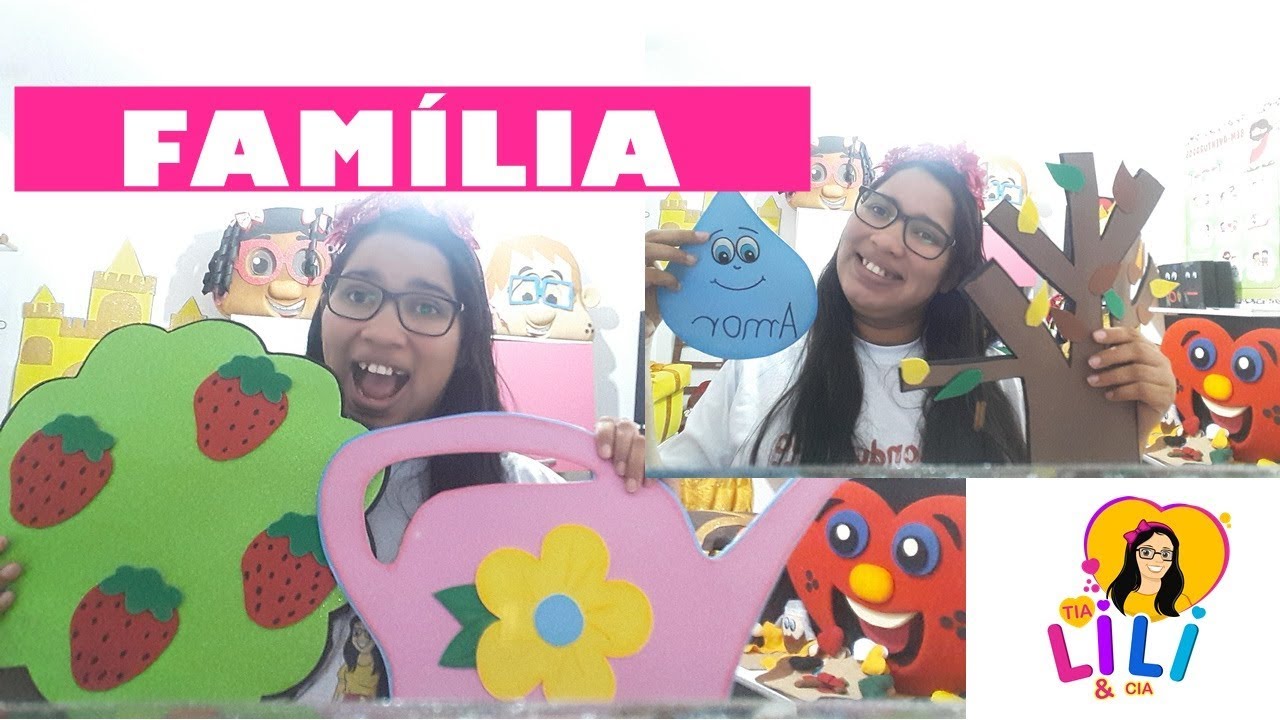 RECURSO VISUAL SOBRE FAMÍLIA |Tia Lili