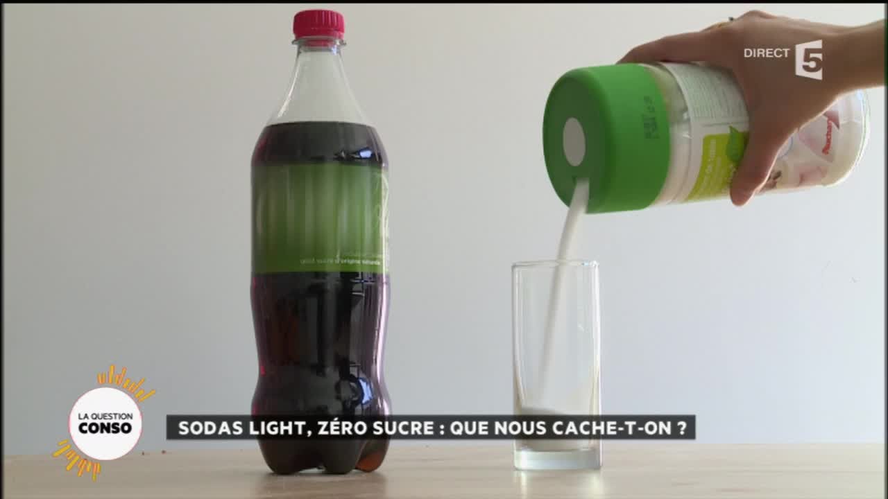 Sodas light, zéro sucre : que nous cache-t-on 