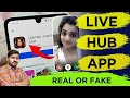 Live Hub Live Video Chat App Real Or Fake Free Video Chat Apps 2025 Best Video Dating App