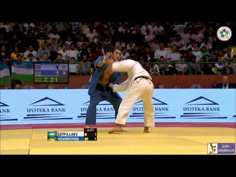 Judo 2013 Grand Prix Tashkent: Lutftillaev (UZB) - Hevorhyan (UKR) [-60kg] final