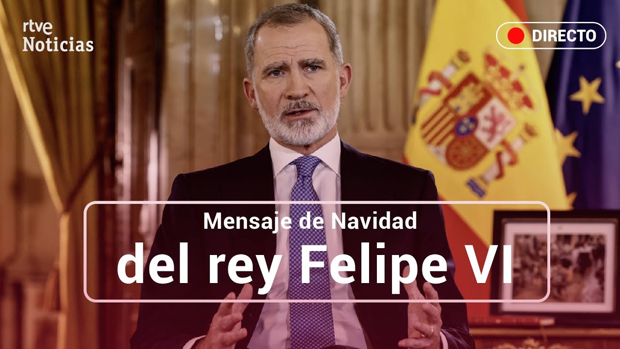 DISCURSO FELIPE VI: MENSAJE de NAVIDAD de SU MAJESTAD el REY 2024 | RTVE Noticias