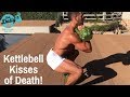 KETTLEBELL KISSES OF DEATH! | BJ Gaddour Kettlebells Workout