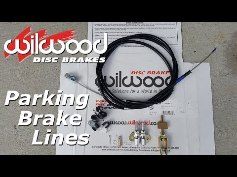 Wilwood Universal Parking Brake Installation