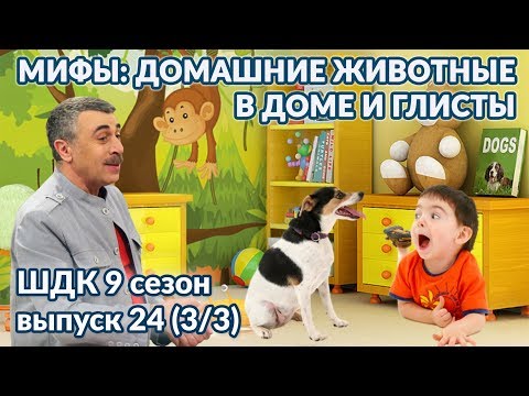 Школа доктора Комаровского - Дети, животные и глисты