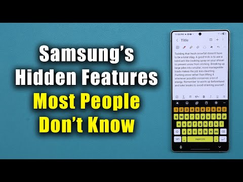5 Hidden Features for All Samsung Galaxy Smartphones (One UI 8.0, 7.0, etc)