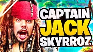 CAPTAIN JACK SKYRROZ SUR FORTNITE BATTLE ROYALE 