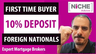 10% deposit Mortgage for Foreign Nationals with a Visa December 2020