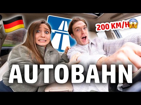 American's FIRST TIME driving on the GERMAN AUTOBAHN! | Feli from Germany