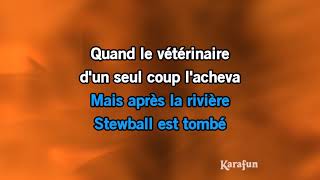 Karaoké Stewball - Hugues Aufray *