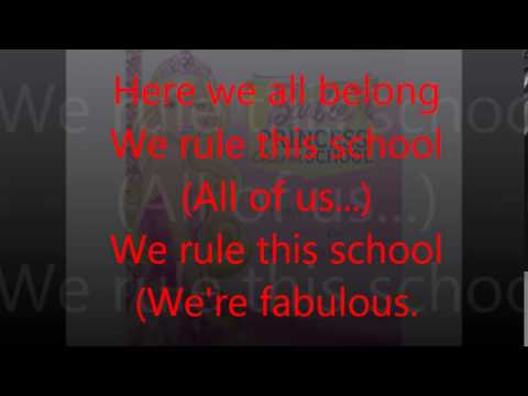 Barbie Princess Charm School - We Rule This School Lyrics