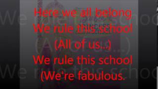 Barbie Princess Charm School - We Rule This School Lyrics