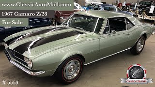 Video Thumbnail for 1967 Chevrolet Camaro Z28