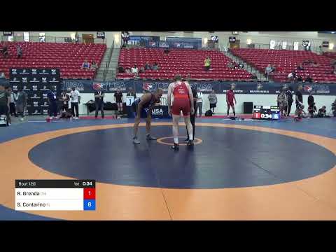 88 Lbs Rr Rnd 2 - Ronald Grenda, Chicago Wrestling Club Vs Steve Contarino, Florida Bb65