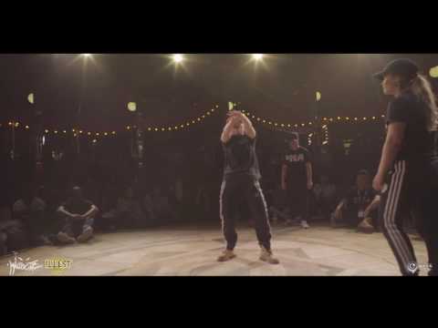 IIB 2016 100% KRUMP GURLZ 1/4 FINAL: GIRL JAMSY VS SPARK VS PRINCESS YARJACK