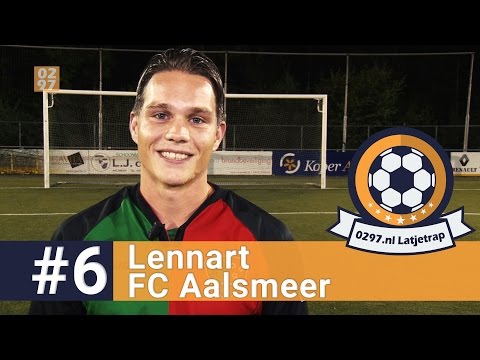 Latjetrap #6: Lennart Eberharter van FC Aalsmeer - 0297.nl