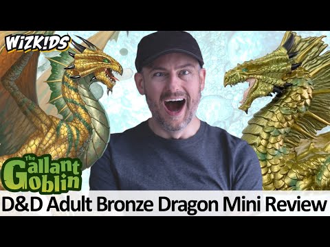 Adult Bronze Dragon - WizKids D&D Icons of the Realms Prepainted Minis