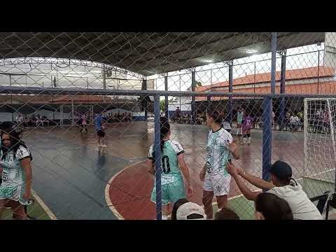 Final do torneio de futebol feminino em Douradoquara MG, urakã no domínio total
