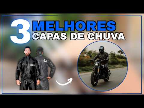 TOP3 Capas de Chuva para Motoqueiro Mais Bem Avaliadas de 2026: Qual Vale Mais a Pena?