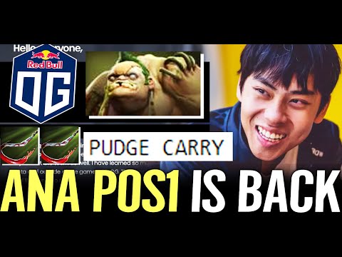 🔥 ANA Pudge Carry — Humblegod POS1 IS BACK Fun Warm Up HOOK and RUN Dota 2 Pro