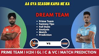 U Mumba vs Bengal Warriors  Dream11 Predictions | MUM vs BEN Dream11 Team | Pro Kabaddi
