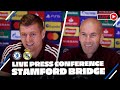 Kroos & Zidane press conference | Chelsea - Real Madrid | Champions League