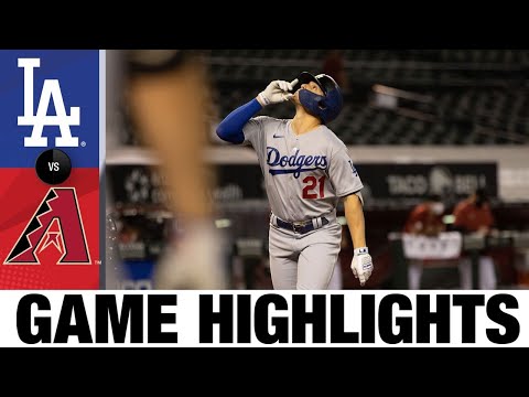 Dodgers sneak in late runs for the victory | Dodgers-D-backs Game Highlights 9/9/20