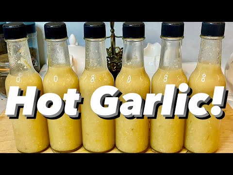 Garlic Habanero Hot Sauce | How to Make Easy Homemade Hot Sauce
