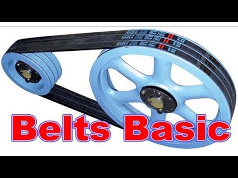 V pulley belts basics