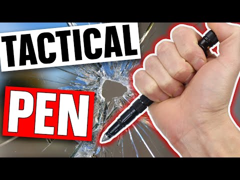 MultiTool - Tactical Pen with LED Review - BIIB Glass Breaker Tool
