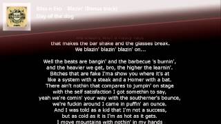 Bliss n Eso - Blazin' [Lyrics]