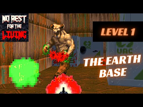 No Rest For The Living (100%) Walkthrough (Level 1: The Earth Base)