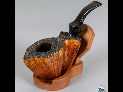 Handmade Bari "Freestyle" Smooth Freehand Sitter Straight Grain Plateau Top 9mm