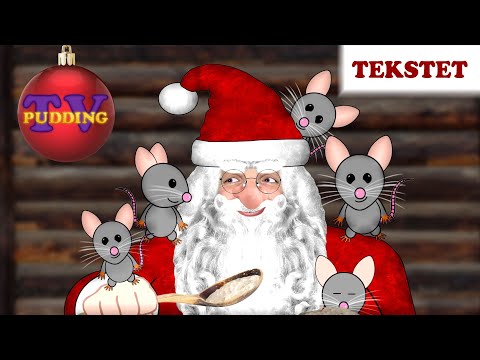 På låven sitter nissen - med tekst | Norske julesanger og barnesanger