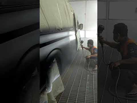 Thumbnail for Cat 1/2 body Toyota Hiace black Cyralic wet look by Toyota, Toyota HiAce, Hummer, Mazda, BMW, Jeep, Car, Nissan