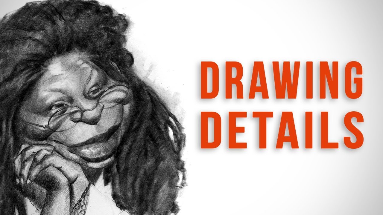 Drawing Details That Matter - Caricature Final Sketch