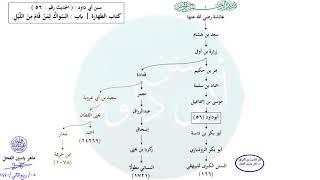 صورة الأحاديث المشجّرة : سنن أبي داود ، الحديث / 56 / د. ماهر ياسين الفحل