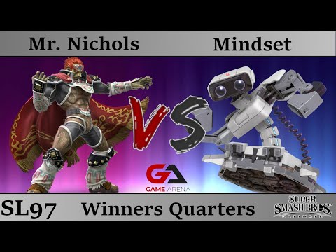 SmashLAN'd 97 - Winners Quarters: Mr. Nichols (Ganon) vs AF | GA | Mindset (ROB)