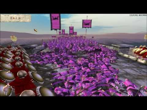 300 Spartans vs 3000 Persians!