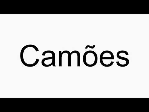 How to pronounce Camões