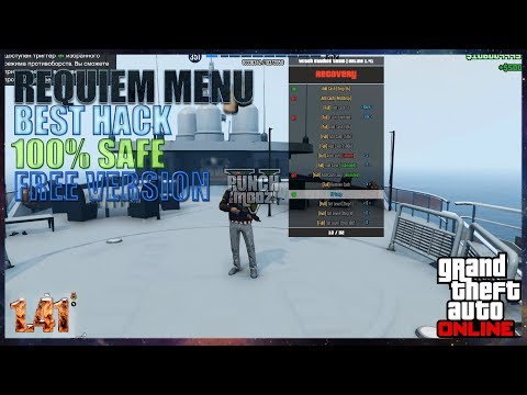 GTA V PC Online 1.41 BEST MENU - Requiem Hack FREE Undetectable