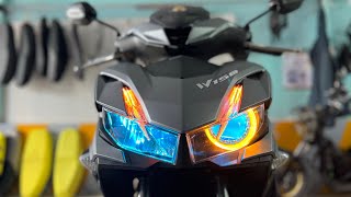 Winner X V3 2022 độ bi cầu led phối màu siêu đẹp cùng mạch độc quyền T23Shop Cần Thơ