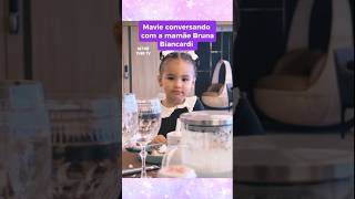 🔴 Mavie conversando com a mamãe Bruna Biancardi