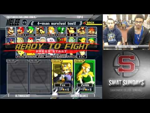 Swat Sundays #5: Ultimascout (Fox) vs Smokey Bluntz (Sheik) - Winners Semis