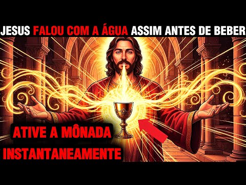 Jesus disse duas palavras à água para ativar a Mônada — Faça isso e sinta o efeito imediatamente