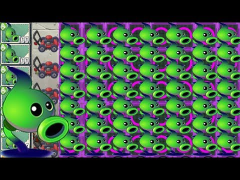 Plants vs Zombies 2 :  Shadow Peashooter vs Conceal-Mint vs All Zombot Fight!