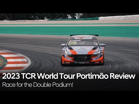 Double Podium for the Elantra N l 2023 TCR World Tour Portimão Review I Hyundai Motorsport