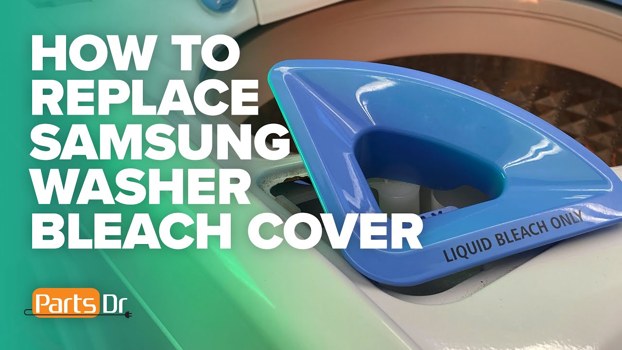 DC6402763A Samsung Bleach Dispenser Facade Parts Dr