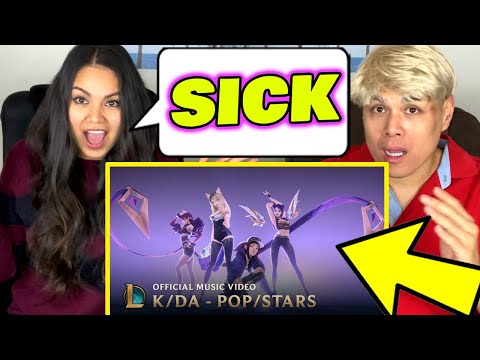1ST TIME REACTING to K/DA - POP/STARS (ft. Madison Beer, (G)I-DLE, Jaira Burns) | ASIANS REACTS