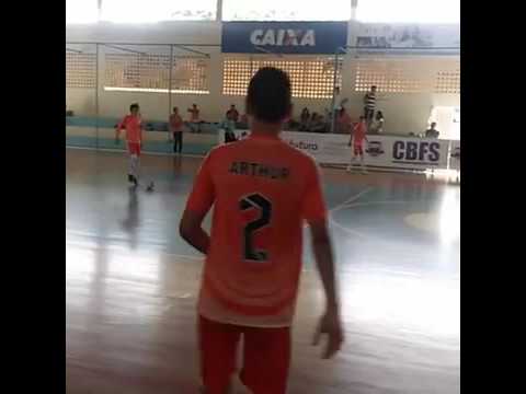1ª Taça Brasil de Clubes Sub 13 -  1ª Semifinal   Associação Karmélia Futsal PB X Clube do Remo PA