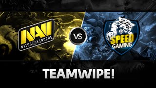 Teamwipe! by Na`Vi vs SpeedGaming @ DAC 2015